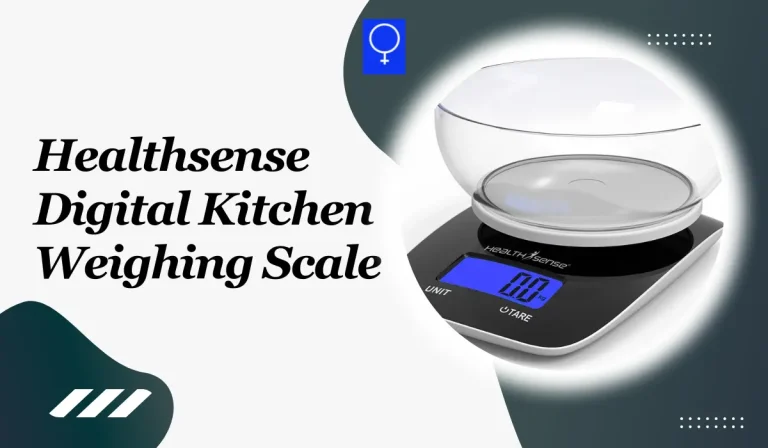 healthsense digital kitchen weighing scale